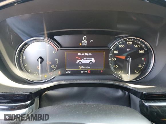 2020 Cadillac XT6 FWD Premium Luxury with VIN 1GYKPCRS1LZ199080, listed as a Copart auction lot 52252865 with 68,494 mi miles and Salvage title. Bid and sale history available at DreamBid. Image 9.