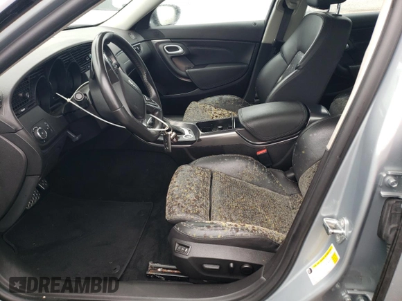 2011 Saab 9-5 Aero XWD with VIN YS3GR4BJ7B4002446, listed as a Copart auction lot 74962954 with 0 mi miles and Salvage Title. Bid and sale history available at carsss.com. Image 7.