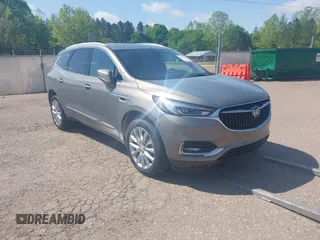 2019 Buick Enclave Essence with VIN 5GAERBKW9KJ137283, listed as a IAAI auction lot 41979762 with 107,328 mi miles and . Bid and sale history available at carsss.com. Image 1.