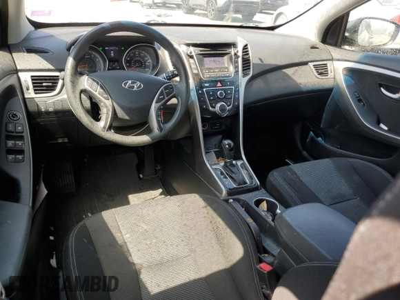 2016 Hyundai Elantra GT with VIN KMHD35LH5GU318038, listed as a Copart auction lot 71094194 with 104,377 mi miles and Salvage Title. Bid and sale history available at carsss.com. Image 8.