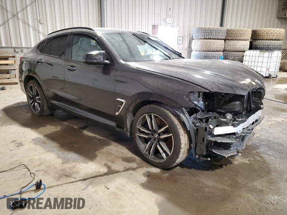 2022 BMW X4 M z VIN 5YM23EC05N9J23246, wystawiony jako Copart lot #48730835 z przebiegiem Nie podano mil oraz Szkoda całkowita • Salvage title. Historia ofert i sprzedaży dostępna na DreamBid. Obrazek 4.