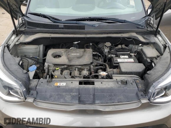 2019 Kia Soul z VIN KNDJN2A26K7669899, wystawiony jako Copart lot #58374875 z przebiegiem 48 076 mil mil oraz Szkoda całkowita • Salvage title. Historia ofert i sprzedaży dostępna na DreamBid. Obrazek 11.