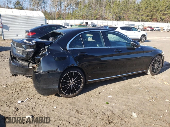 2019 Mercedes-Benz C 300 with VIN 55SWF8DB3KU301027, listed as a Copart auction lot 88352765 with 72,564 mi miles and Salvage Title. Bid and sale history available at DreamBid. Image 3.