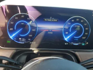 2022 Mercedes-Benz EQS with VIN W1KCG2DB1NA019311, listed as a Copart auction lot 46130214 with 25,000 mi miles. Bid and sale history available at carsss.com. Image 9.