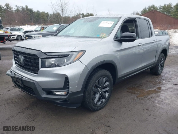 2021 Honda Ridgeline Sport with VIN 5FPYK3F10MB002683, listed as a IAAI auction lot 41695195 with 48,289 mi miles. Bid and sale history available at carsss.com. Image 20.