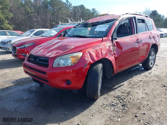 2007 Toyota RAV4 with VIN JTMZD33V075033937, listed as a IAAI auction lot 41452995 with 259,993 mi miles. Bid and sale history available at carsss.com. Image 2.