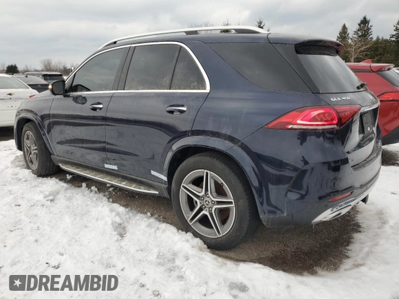 2020 Mercedes-Benz GLE 450 z VIN 4JGFB5KE6LA216665, wystawiony jako Copart lot #41626065 z przebiegiem 87 620 mil mil oraz Czysty tytuł • Clean title. Historia ofert i sprzedaży dostępna na DreamBid. Obrazek 2.