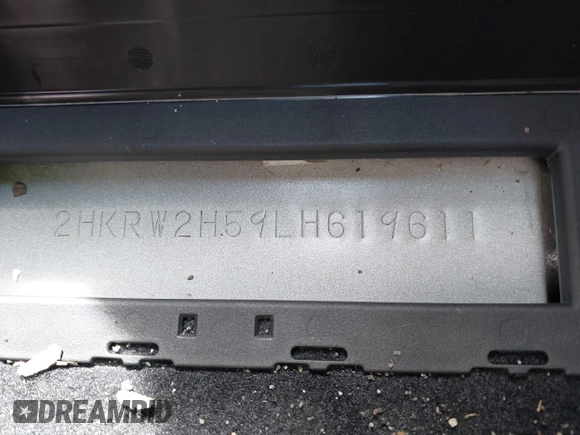 2020 Honda CR-V EX z VIN 2HKRW2H59LH619611, wystawiony jako IAAI lot #39701178 z przebiegiem 27 088 mil mil oraz . Historia ofert i sprzedaży dostępna na DreamBid. Obrazek 9.