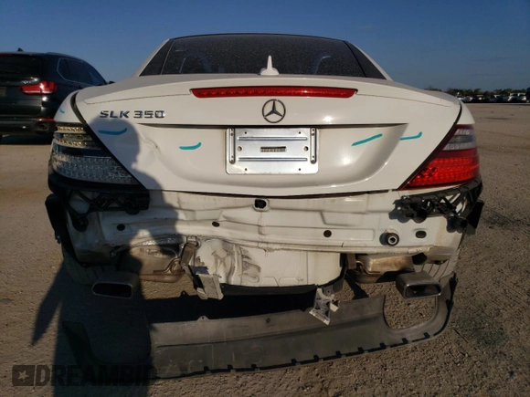 2015 Mercedes-Benz SLK-Class SLK 350 with VIN WDDPK5HA6FF099602, listed as a Copart auction lot 76777564 with 37,842 mi miles and Salvage Title. Bid and sale history available at carsss.com. Image 6.