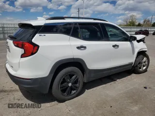 2020 GMC Terrain SLE z VIN 3GKALTEV0LL204536, wystawiony jako Copart lot #54000265 z przebiegiem 61 666 mil mil oraz Szkody całkowita. Historia ofert i sprzedaży dostępna na DreamBid. Obrazek 3.