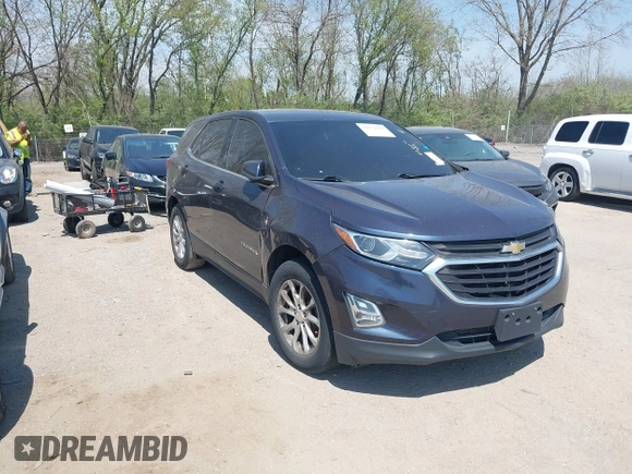2018 Chevrolet Equinox LT with VIN 3GNAXJEVXJS629129, listed as a IAAI auction lot 42072014 with 178,037 mi miles. Bid and sale history available at carsss.com. Image 1.