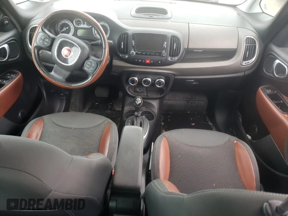 2014 FIAT 500L Trekking with VIN ZFBCFADH5EZ012622, listed as a Copart auction lot 69308994 with 0 mi miles and Salvage Title. Bid and sale history available at carsss.com. Image 8.