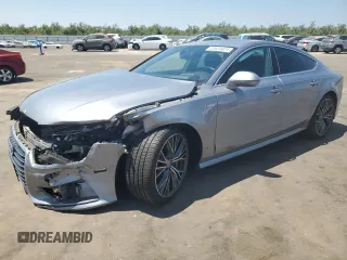 2017 Audi A7 Prestige with VIN WAU22AFC7HN060489, listed as a Copart auction lot 65634824 with 97,315 mi miles and Salvage Title. Bid and sale history available at carsss.com. Image 1.