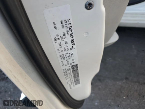 2010 Chrysler Town & Country Touring with VIN 2A4RR5D19AR170369, listed as a Copart auction lot 81196294 with 224,705 mi miles and Salvage Title. Bid and sale history available at DreamBid. Image 14.
