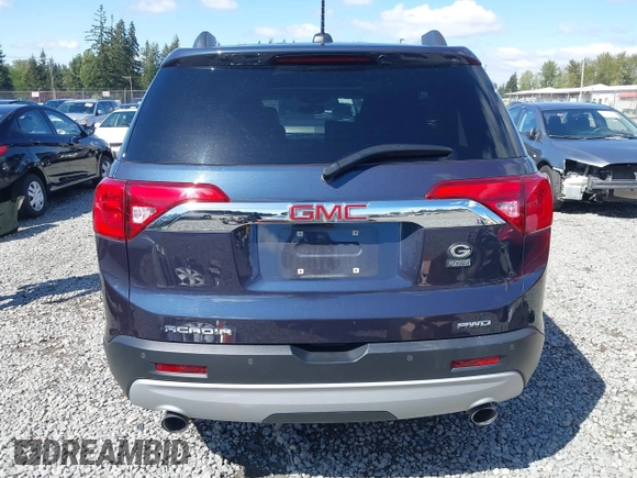 2019 GMC Acadia SLT with VIN 1GKKNULS2KZ263222, listed as a IAAI auction lot 42125217 with 41,535 mi miles and . Bid and sale history available at DreamBid. Image 17.
