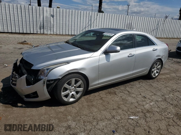 2013 Cadillac ATS with VIN 1G6AA5RA0D0174072, listed as a Copart auction lot 51001525 with 134,967 mi miles and Salvage title. Bid and sale history available at DreamBid. Image 1.