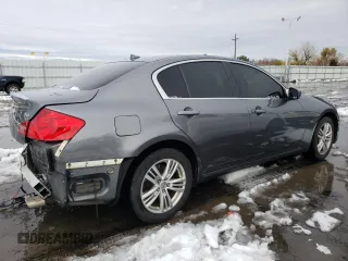 2015 Infiniti Q40 with VIN JN1CV6AR3FM521846, listed as a Copart auction lot 79340044 with 126,702 mi miles and Salvage Title. Bid and sale history available at carsss.com. Image 3.
