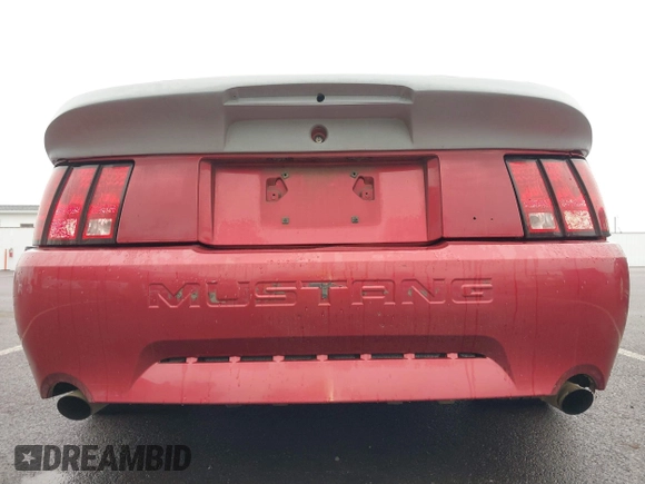2003 Ford Mustang GT Deluxe with VIN 1FAFP42X83F413038, listed as a IAAI auction lot 41360419 with 152,698 mi miles. Bid and sale history available at carsss.com. Image 14.