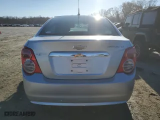 2014 Chevrolet Sonic LT with VIN 1G1JC5SHXE4164926, listed as a Copart auction lot 84021604 with 0 mi miles and Non Repairable. Bid and sale history available at carsss.com. Image 6.