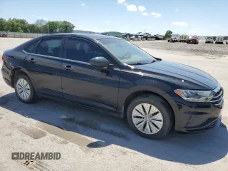 2019 Volkswagen Jetta S with VIN 3VWN57BU3KM242732, listed as a Copart auction lot 55691655 with 62,699 mi miles and Clean title. Bid and sale history available at DreamBid. Image 4.