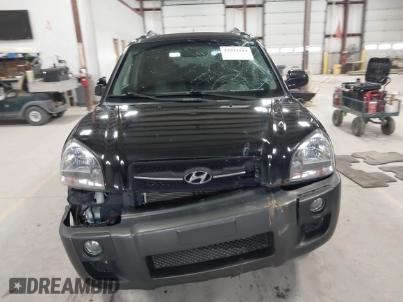2007 Hyundai Tucson SE with VIN KM8JN12D07U568047, listed as a IAAI auction lot 41932254 with 160,052 mi miles. Bid and sale history available at carsss.com. Image 13.