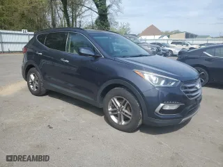 2017 Hyundai Santa Fe Sport 2.4L with VIN 5XYZUDLB4HG418714, listed as a Copart auction lot 54728775 with 124,267 mi miles and Clean Title. Bid and sale history available at carsss.com. Image 4.