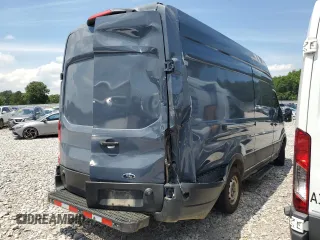 2020 Ford Transit Cargo with VIN 1FTBR3X89LKB04653, listed as a Copart auction lot 56296204 with 94,650 mi miles and Salvage Title. Bid and sale history available at carsss.com. Image 3.