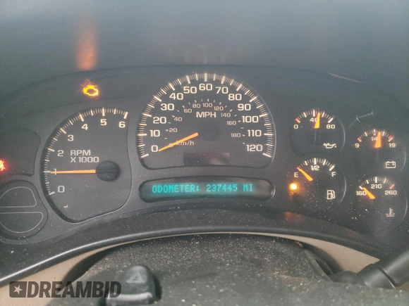 2004 GMC Yukon XL SLT with VIN 1GKEC16Z34J292613, listed as a Copart auction lot 54796584 with 237,445 mi miles and Salvage Title. Bid and sale history available at carsss.com. Image 9.