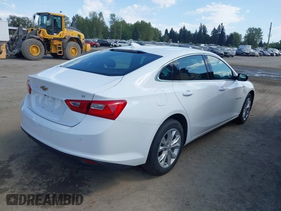 2025 Chevrolet Malibu LT with VIN 1G1ZD5ST8SF145683, listed as a IAAI auction lot 41933527 with 8,884 mi miles and . Bid and sale history available at DreamBid. Image 4.