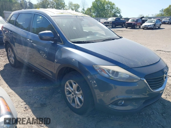 2014 Mazda CX-9 Touring with VIN JM3TB2CV4E0430932, listed as a IAAI auction lot 41992552 with 133,989 mi miles and . Bid and sale history available at carsss.com. Image 1.