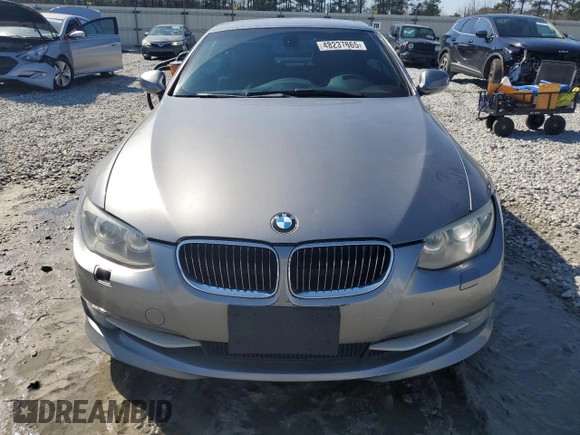 2011 BMW 3 Series 328i with VIN WBADW7C54BE726723, listed as a Copart auction lot 48237865 with 215,019 mi miles and Salvage title. Bid and sale history available at DreamBid. Image 5.
