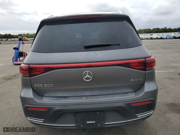 2023 Mercedes-Benz EQB with VIN W1N9M0KB5PN055107, listed as a Copart auction lot 72688264 with 8,087 mi miles and Salvage Title. Bid and sale history available at carsss.com. Image 6.