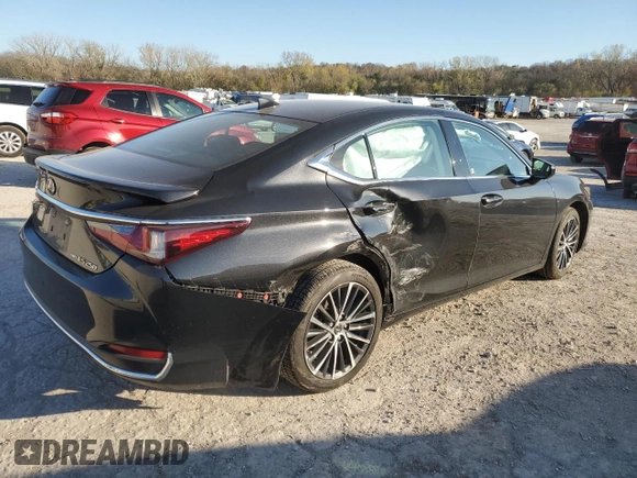 2022 Lexus ES 250 with VIN 58AD11D12NU009293, listed as a Copart auction lot 79694514 with 52,907 mi miles and Salvage title. Bid and sale history available at DreamBid. Image 3.