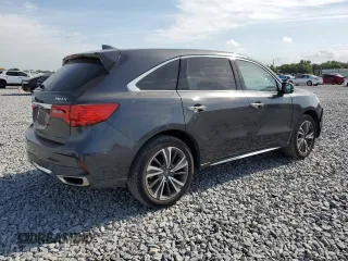 2019 Acura MDX w/Technology Pkg with VIN 5J8YD3H54KL011658, listed as a Copart auction lot 53853915 with 81,688 mi miles and Salvage Title. Bid and sale history available at carsss.com. Image 3.