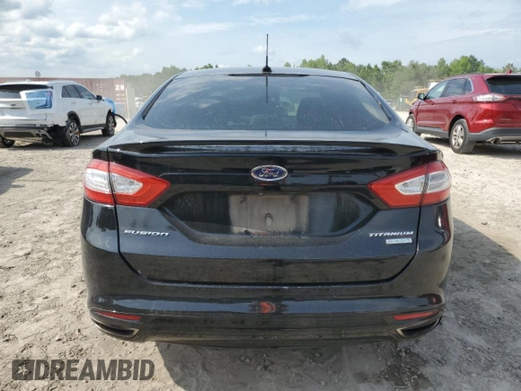 2016 Ford Fusion Titanium with VIN 3FA6P0K91GR226520, listed as a Copart auction lot 55957275 with 172,212 mi miles and Salvage Title. Bid and sale history available at DreamBid. Image 6.
