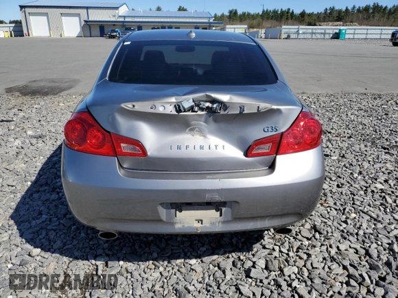 2007 Infiniti G35 Journey with VIN JNKBV61E77M726558, listed as a Copart auction lot 52206864 with 63,670 mi miles and Salvage Title. Bid and sale history available at DreamBid. Image 6.