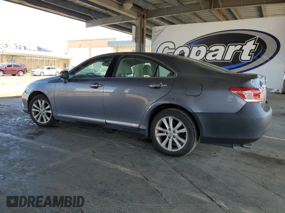 2012 Lexus ES 330 with VIN JTHBK1EG3C2487586, listed as a Copart auction lot 59581265 with 93,855 mi miles and Salvage title. Bid and sale history available at DreamBid. Image 2.
