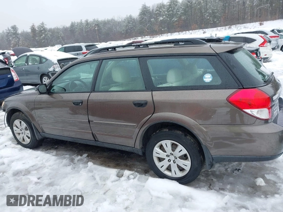 2009 Subaru Outback with VIN 4S4BP60C297340977, listed as a IAAI auction lot 41569553 with 165,626 mi miles. Bid and sale history available at carsss.com. Image 15.