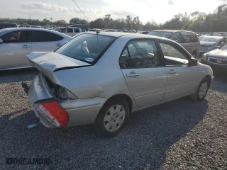 2002 Mitsubishi Lancer ES with VIN JA3AJ26E72U062554, listed as a Copart auction lot 45915625 with 163,839 mi miles and Salvage Title. Bid and sale history available at carsss.com. Image 3.