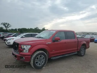 2016 Ford F-150 XLT with VIN 1FTEW1EG3GKE94255, listed as a Copart auction lot 59540645 with 137,219 mi miles and Salvage title. Bid and sale history available at DreamBid. Image 1.