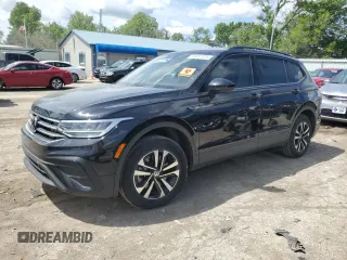 2022 Volkswagen Tiguan S z VIN 3VV1B7AX6NM110866, wystawiony jako Copart lot #54457125 z przebiegiem 37 181 mil mil oraz Szkoda całkowita • Salvage title. Historia ofert i sprzedaży dostępna na DreamBid. Obrazek 1.