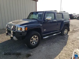 2009 Hummer H3 SUV with VIN 5GTEN13E998113280, listed as a Copart auction lot 66761454 with 63,307 mi miles and Salvage Title. Bid and sale history available at carsss.com. Image 1.