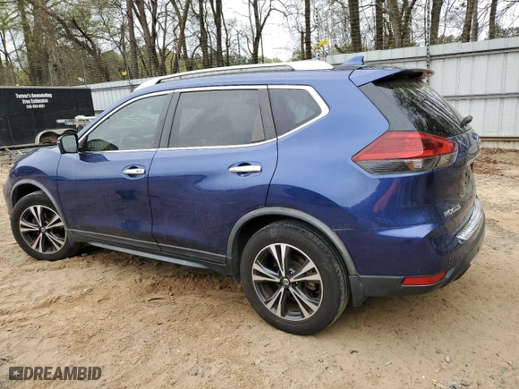 2019 Nissan Rogue SV with VIN JN8AT2MTXKW262785, listed as a Copart auction lot 51082715 with 70,189 mi miles and Salvage Title. Bid and sale history available at carsss.com. Image 2.