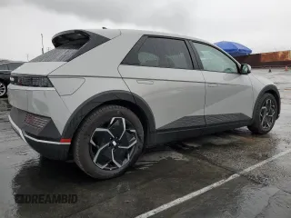 2024 Hyundai Ioniq 5 SEL with VIN KM8KN4DE5RU333836, listed as a Copart auction lot 48059625 with 6,341 mi miles and Salvage title. Bid and sale history available at DreamBid. Image 3.
