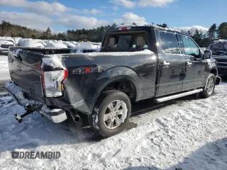 2015 Ford F-150 XLT w/HD Payload Pkg with VIN 1FTFW1EG3FFC17522, listed as a Copart auction lot 47593575 with 126,622 mi miles and Salvage Title. Bid and sale history available at carsss.com. Image 3.