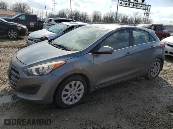 2016 Hyundai Elantra GT with VIN KMHD35LHXGU326832, listed as a Copart auction lot 46685035 with 87,564 mi miles and Salvage Title. Bid and sale history available at carsss.com. Image 1.