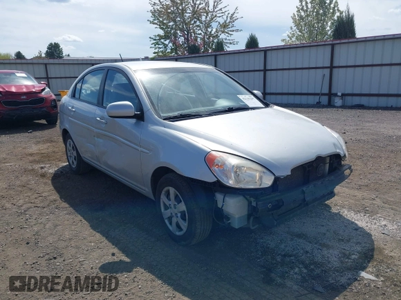2010 Hyundai Accent GLS with VIN KMHCN4AC1AU476326, listed as a IAAI auction lot 42141297 with 203,607 mi miles. Bid and sale history available at carsss.com. Image 1.