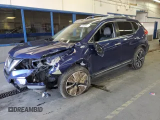 2017 Nissan Rogue S with VIN JN8AT2MV1HW028156, listed as a Copart auction lot 49515865 with 106,254 mi miles and Salvage Title. Bid and sale history available at carsss.com. Image 1.