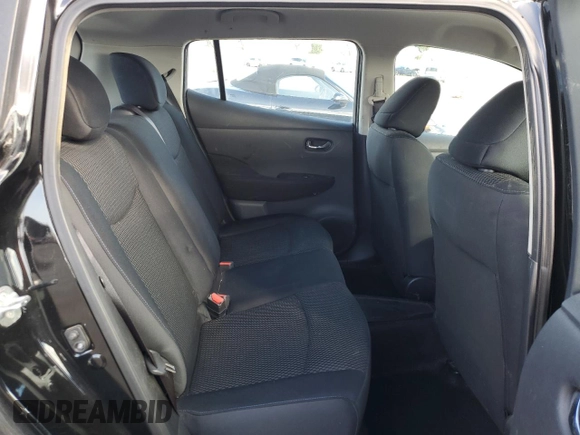 2015 Nissan LEAF S with VIN 1N4AZ0CPXFC334701, listed as a Copart auction lot 47689535 with 0 mi miles and Non Repairable. Bid and sale history available at carsss.com. Image 10.