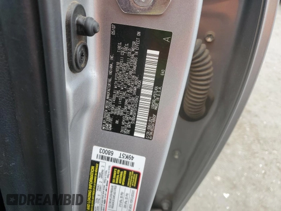 2007 Toyota Tundra Limited z VIN 5TBDV58137S470942, wystawiony jako Copart lot #55490015 z przebiegiem 177 400 mil mil oraz Szkoda całkowita • Salvage title. Historia ofert i sprzedaży dostępna na DreamBid. Obrazek 12.